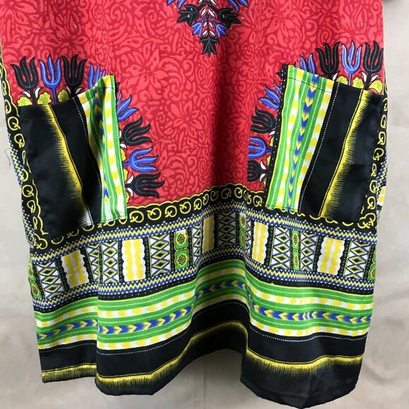 Unisex African Traditional Tunic Dashki Top Tunic NWT O/S - Picture 6 of 6